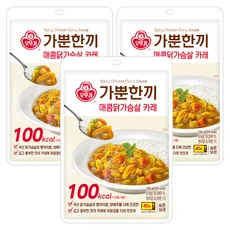 가뿐한끼 매콤닭가슴살 카레 130G